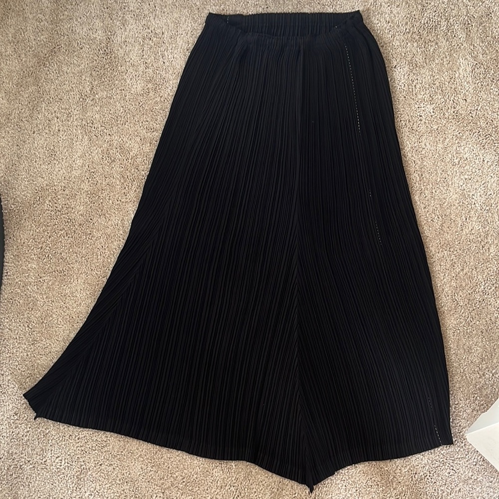 ISSEY MIYAKE STRAIGH MIDI SKIRT - JAPANESE SIZE 2 (fits a six)